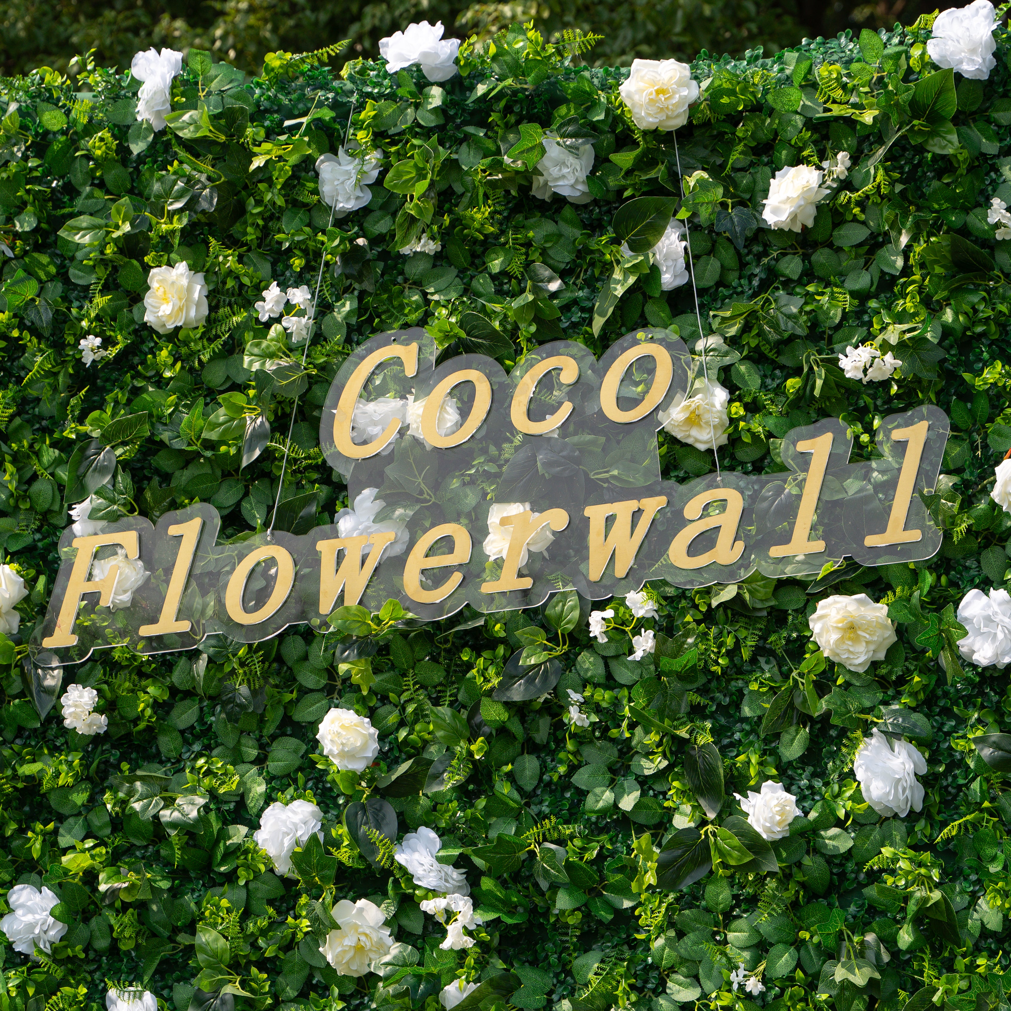 Seattle 2D Artificial Zip Up Curtain Flower Wall For Wedding & Home & Events Decoration