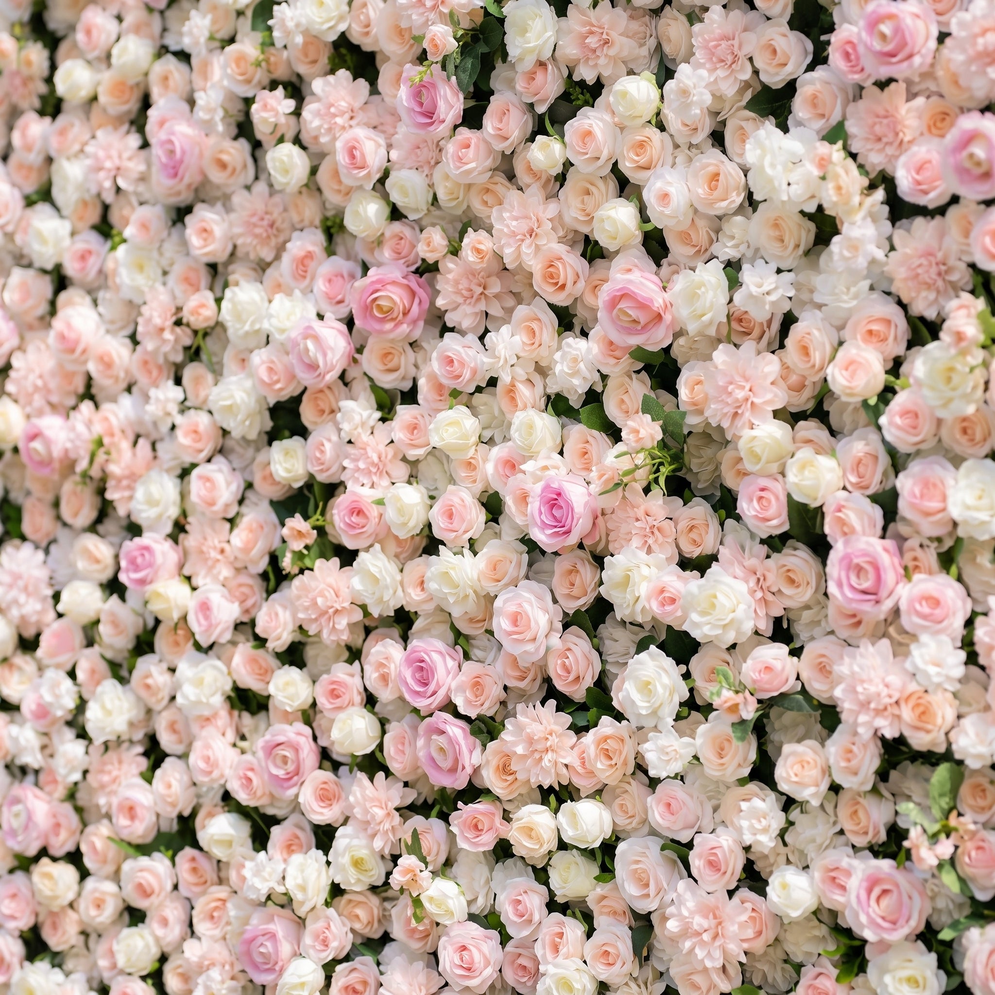 Dawn 3D Pink Flower Wall Fabric Artificial Zip Up Curtain Flower Wall For Wedding and Events Decoration