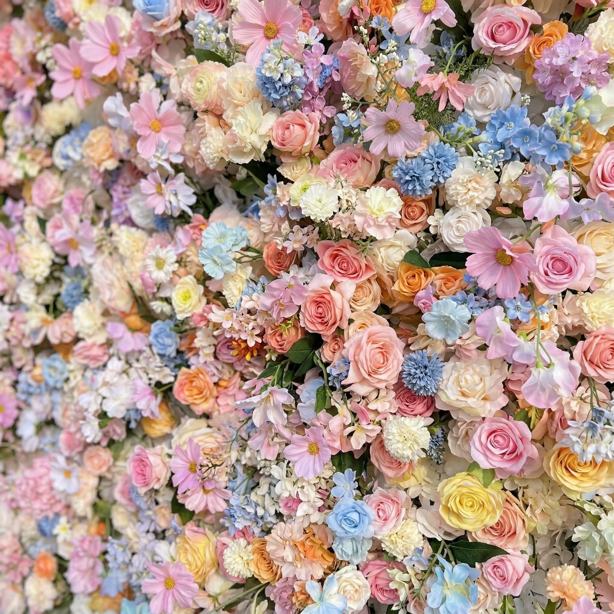 Galenine 5D Colorful Mood Artistic Flower Wall For Wedding and Events