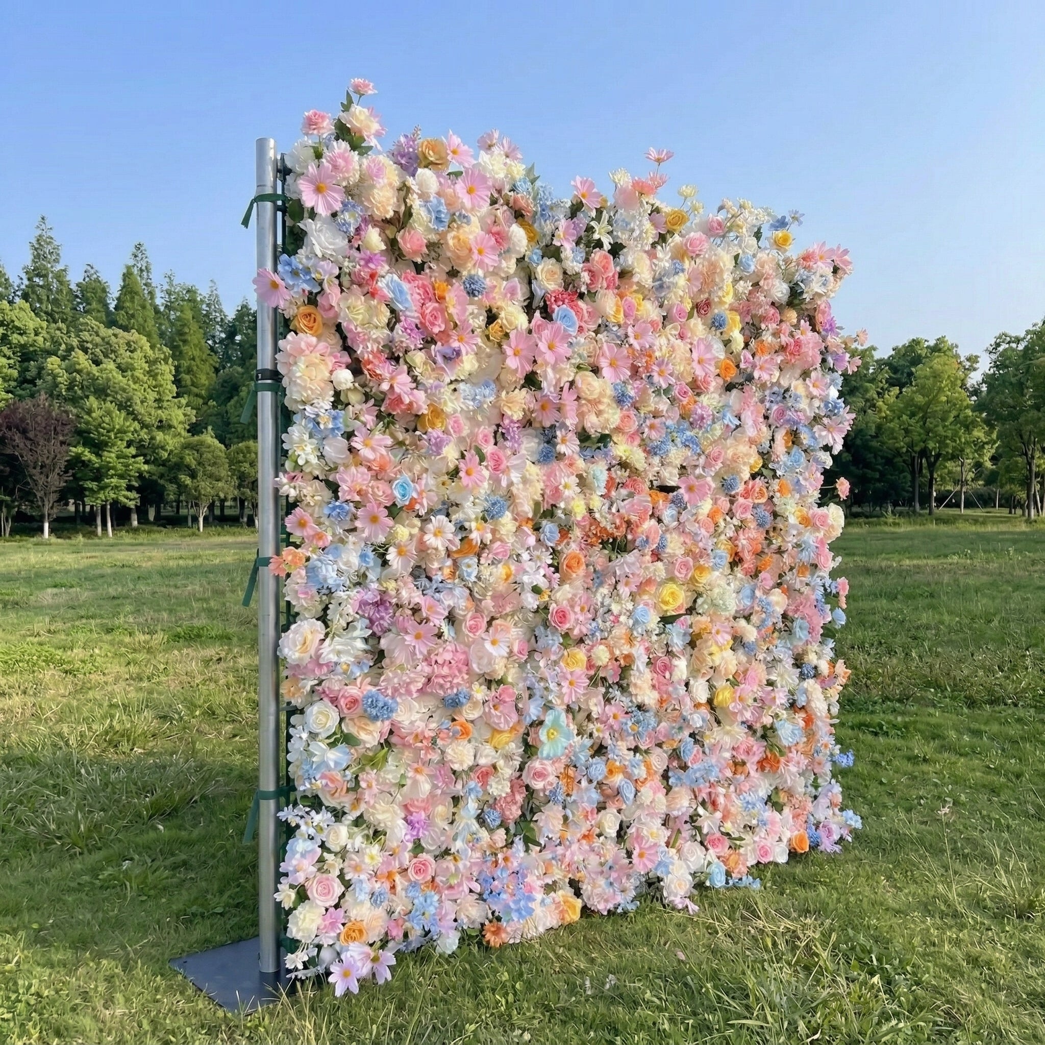 Galenine 5D Colorful Mood Artistic Flower Wall For Wedding and Events