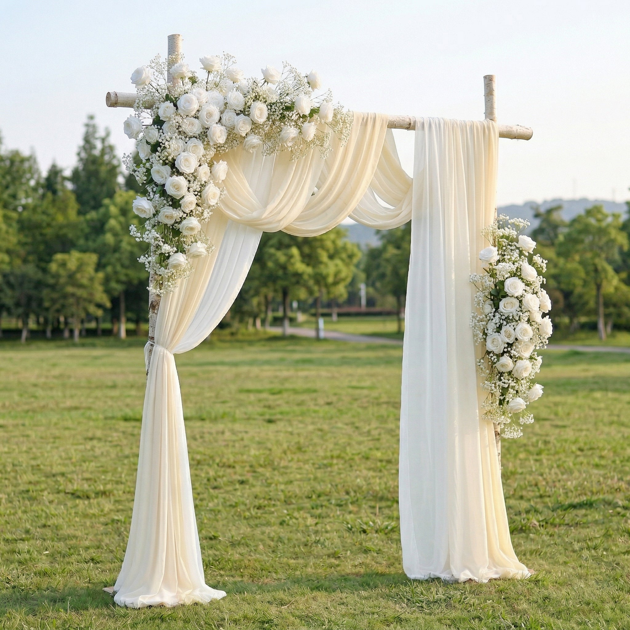 Olive White Rose & Baby&