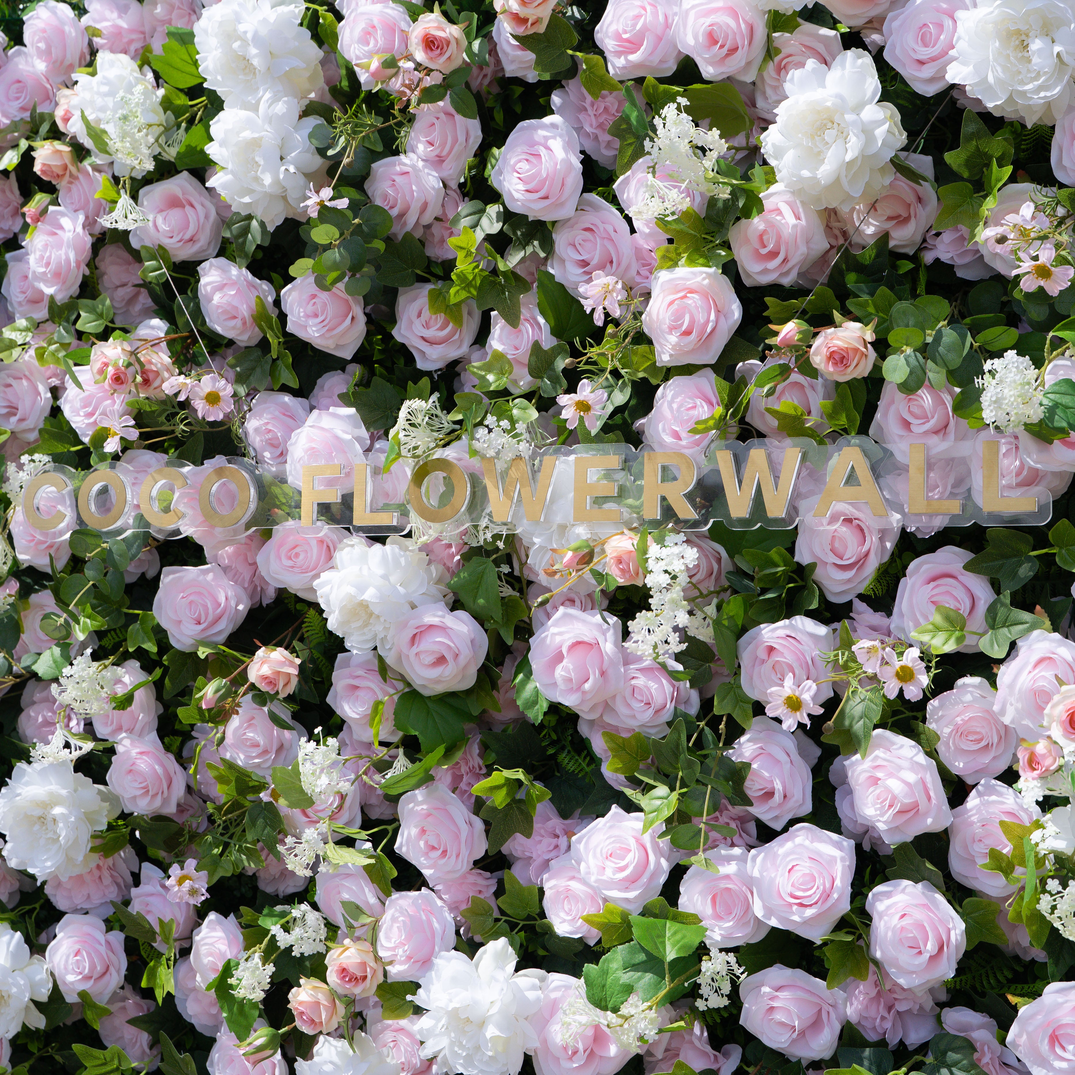 Chico 3D Fabric Artificial Zip Up Curtain Flower Wall For Wedding and Events Decoration