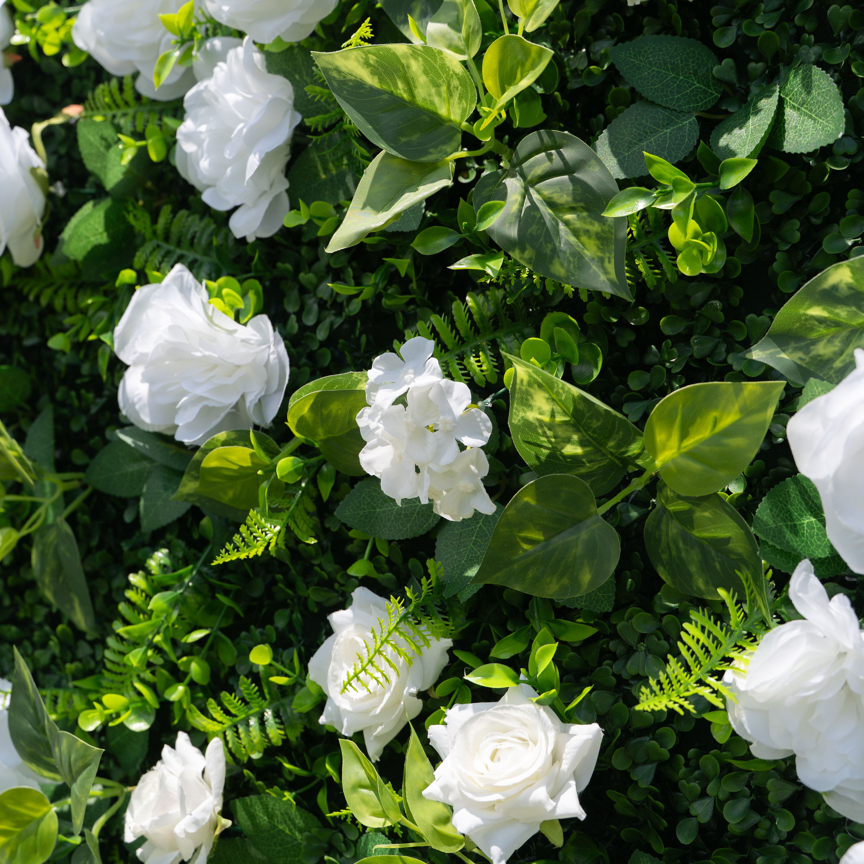 Harvard 2D Artificial Zip Up Curtain Flower Wall For Event