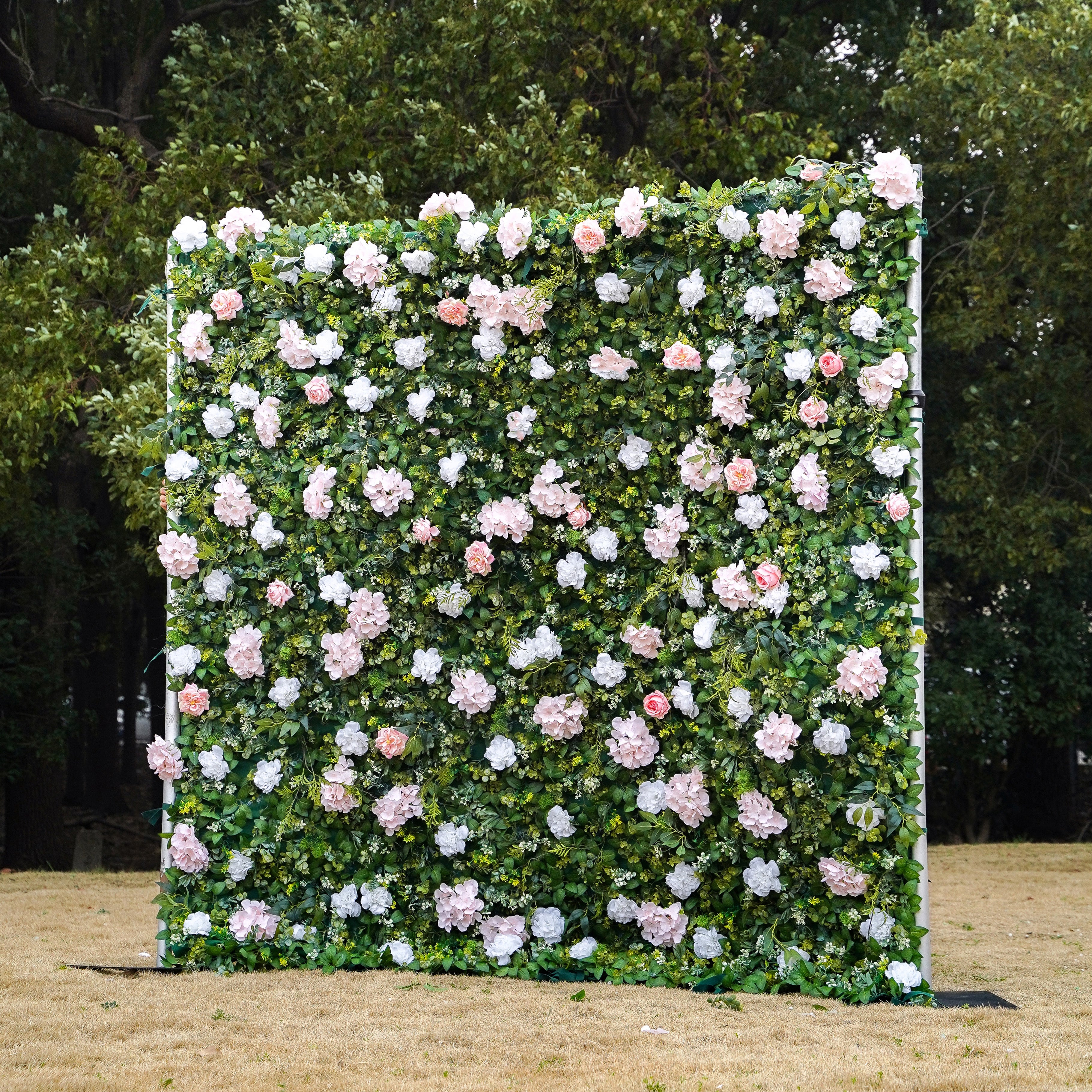 Sedona 2D Artificial Zip Up Curtain Flower Wall For Wedding & Home & Events Decoration