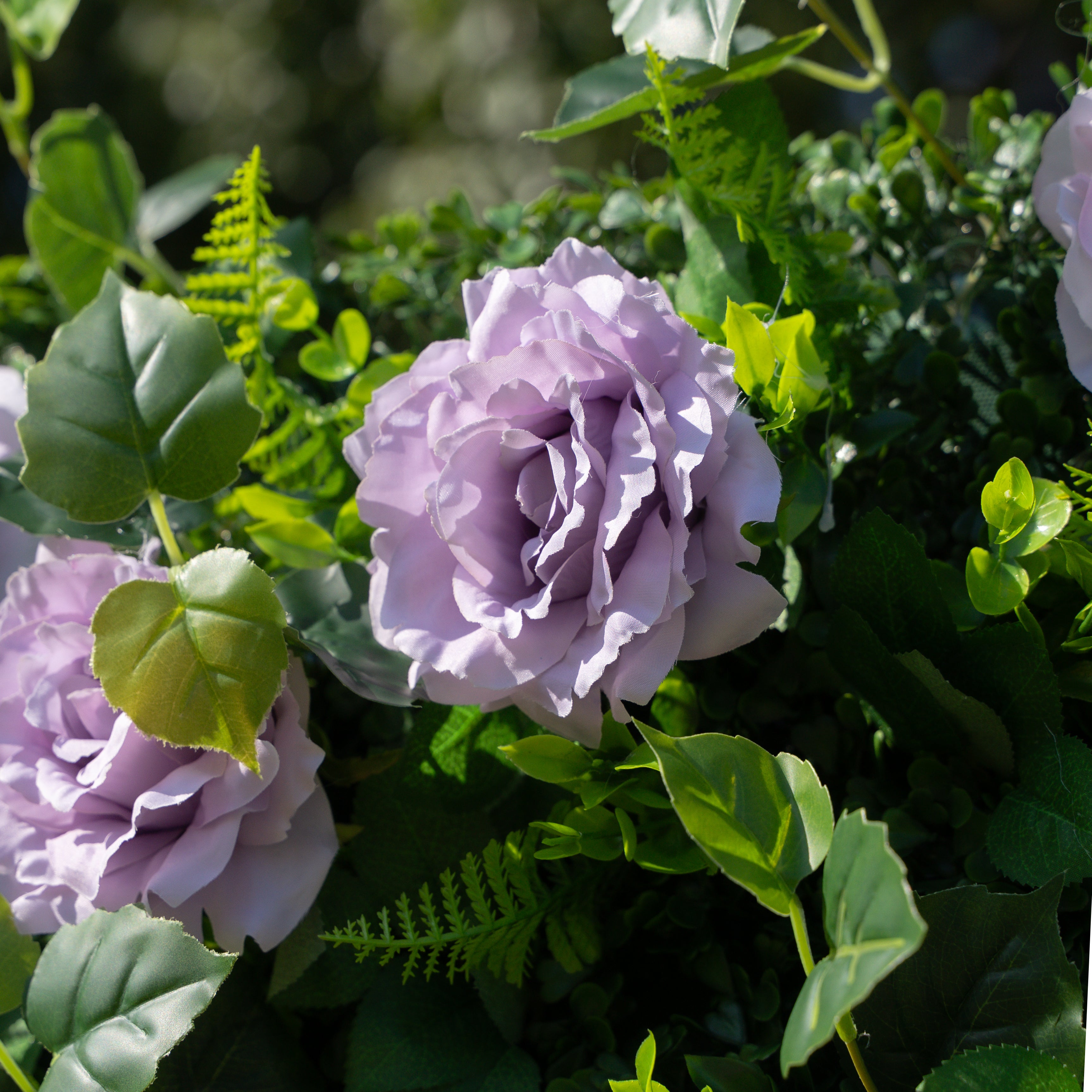 Linden 2D Artificial Flower Wall – Easy Zip-Up Installation, Perfect for Christmas & New Year Events!