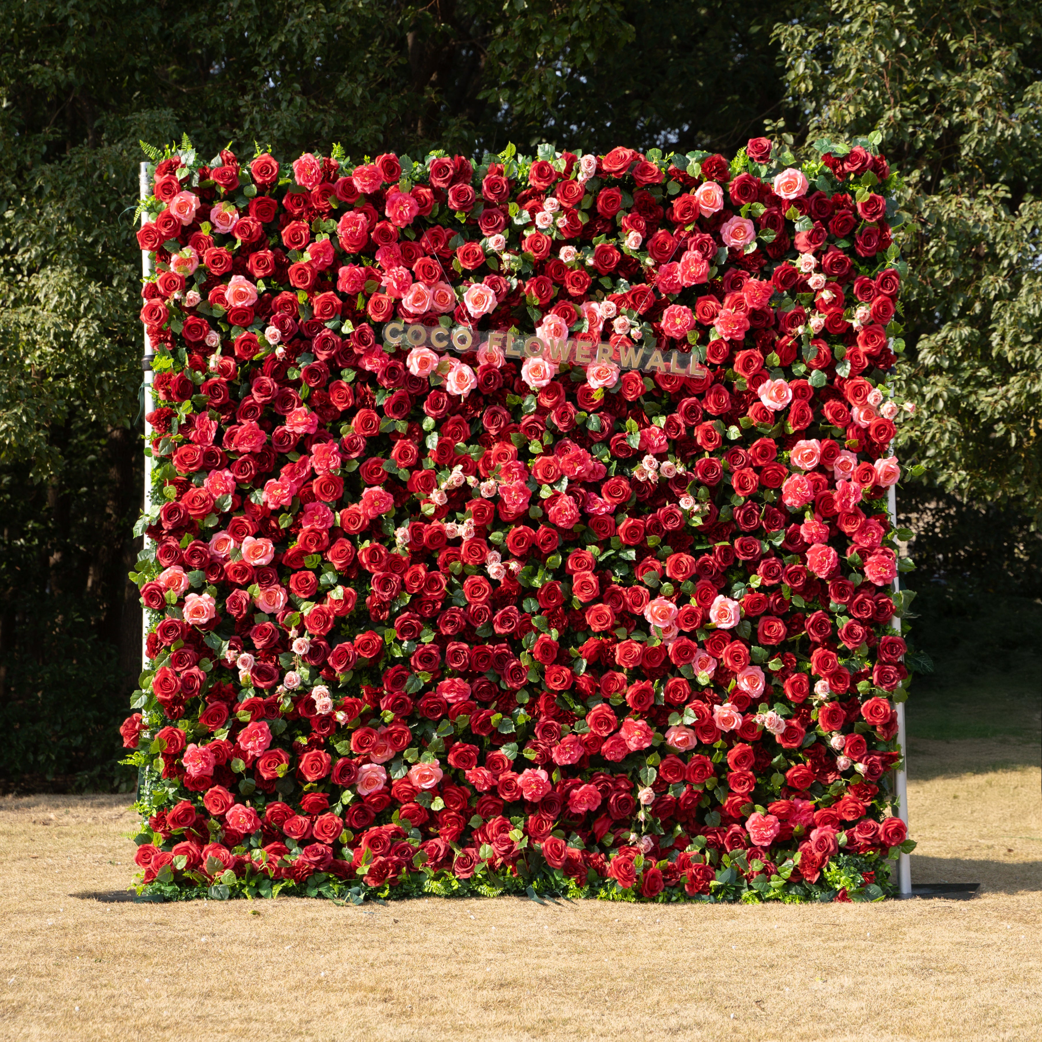 Marina 3D Floral Wall Backdrop Perfect for Valentine’s Day, Weddings & Events
