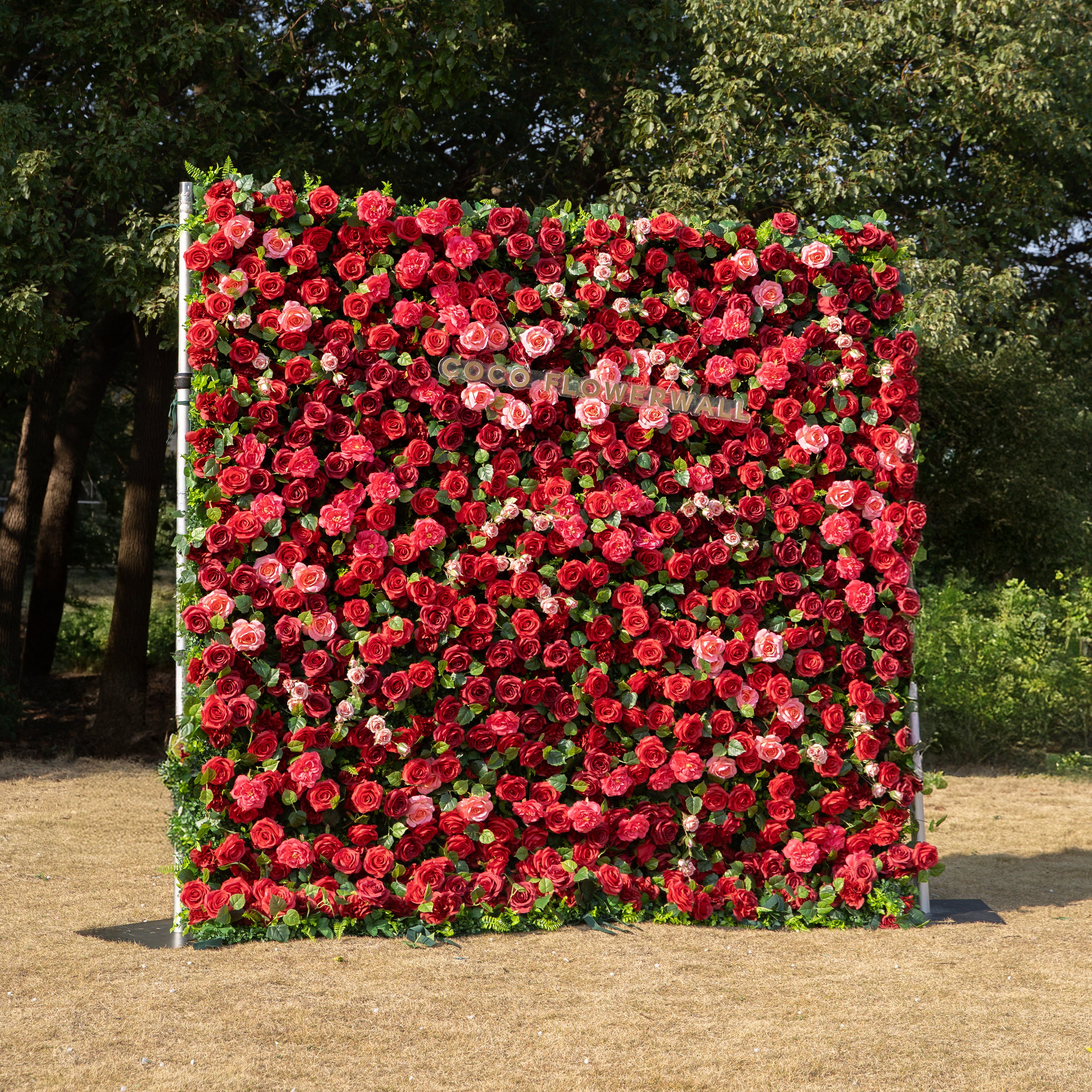 Marina 3D Floral Wall Backdrop Perfect for Valentine’s Day, Weddings & Events