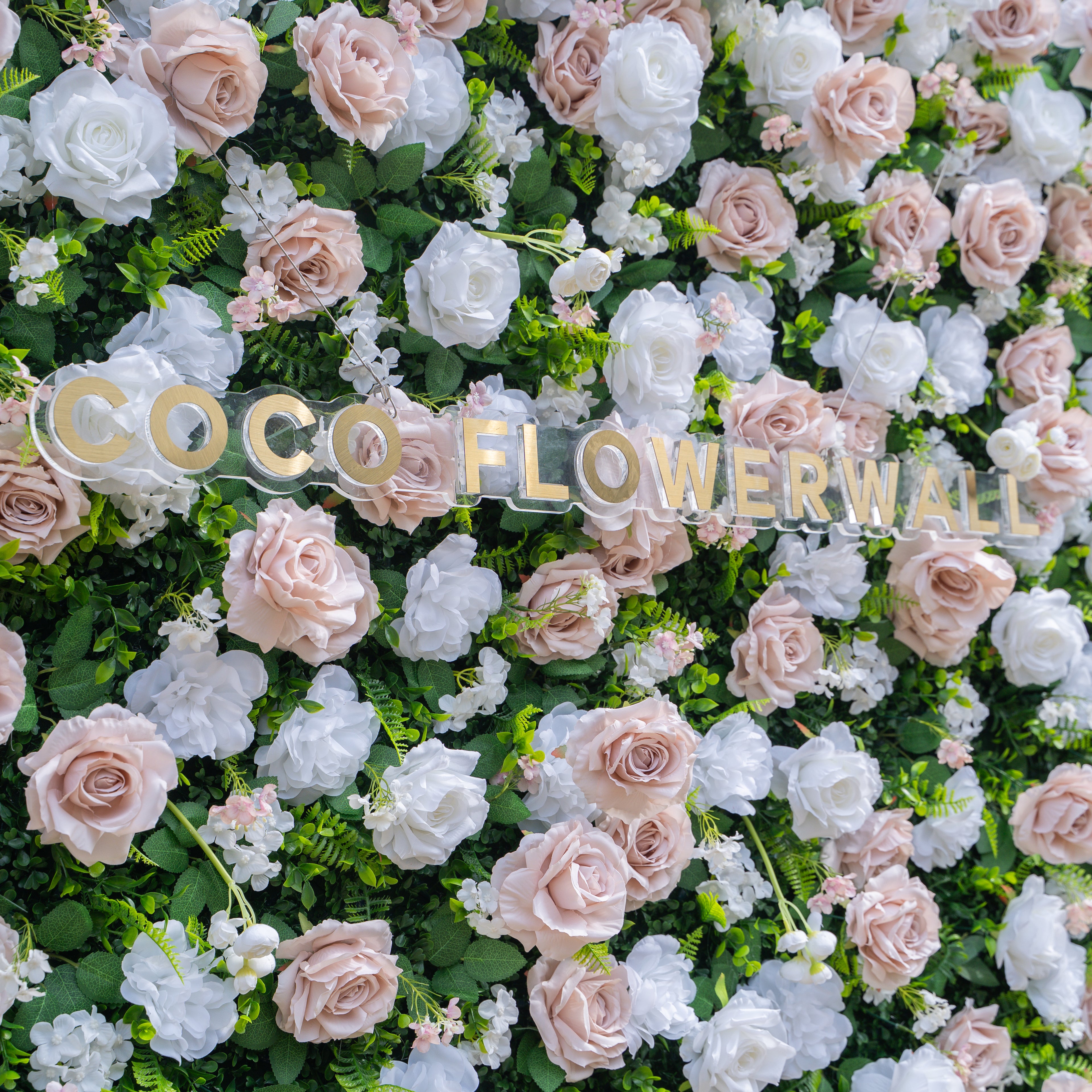 Mystic 3D Fabric Artificial Zip Up Curtain Flower Wall For Wedding and Events Decoration