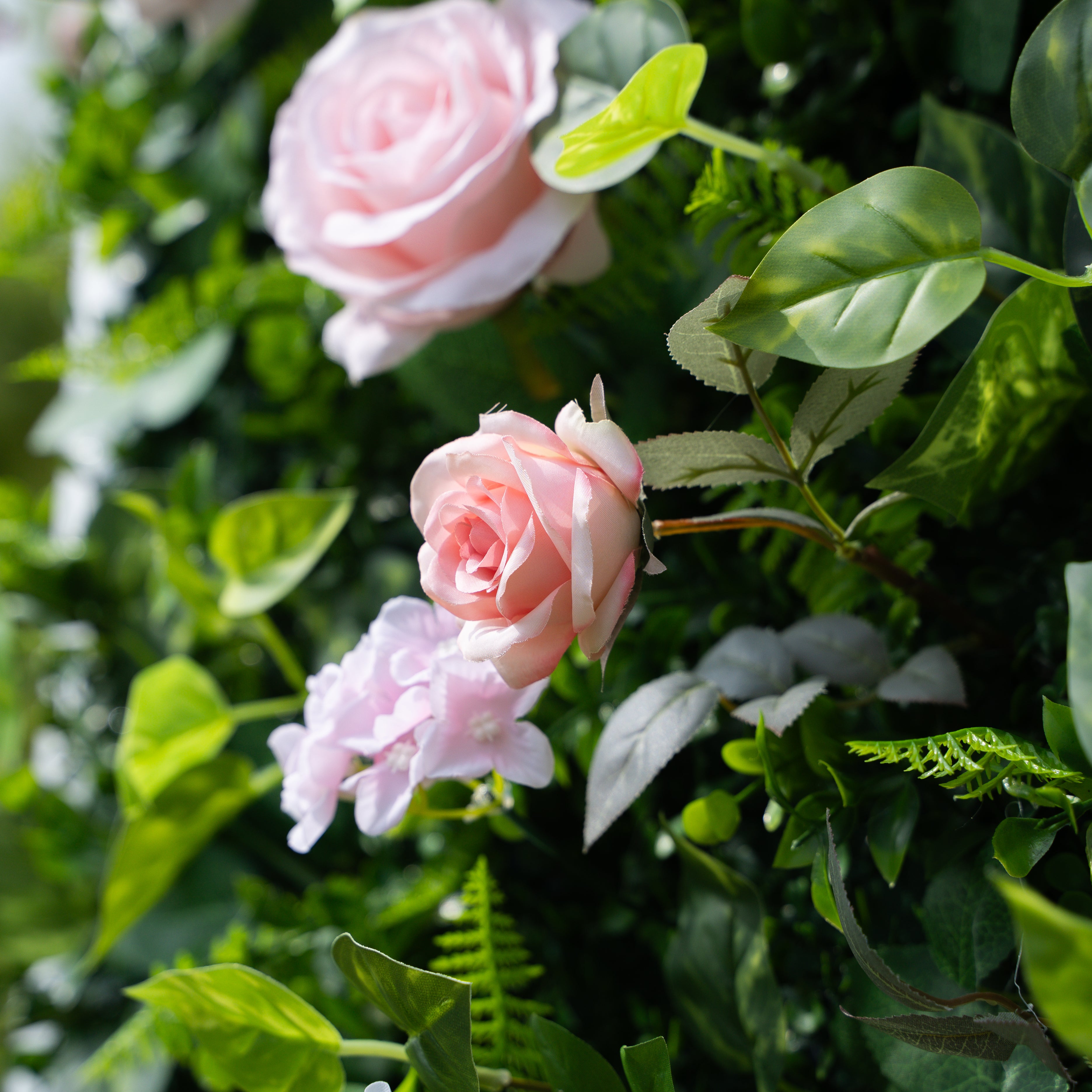Norwalk 2D Artificial Zip Up Curtain Flower Wall For Wedding & Home & Events Decoration