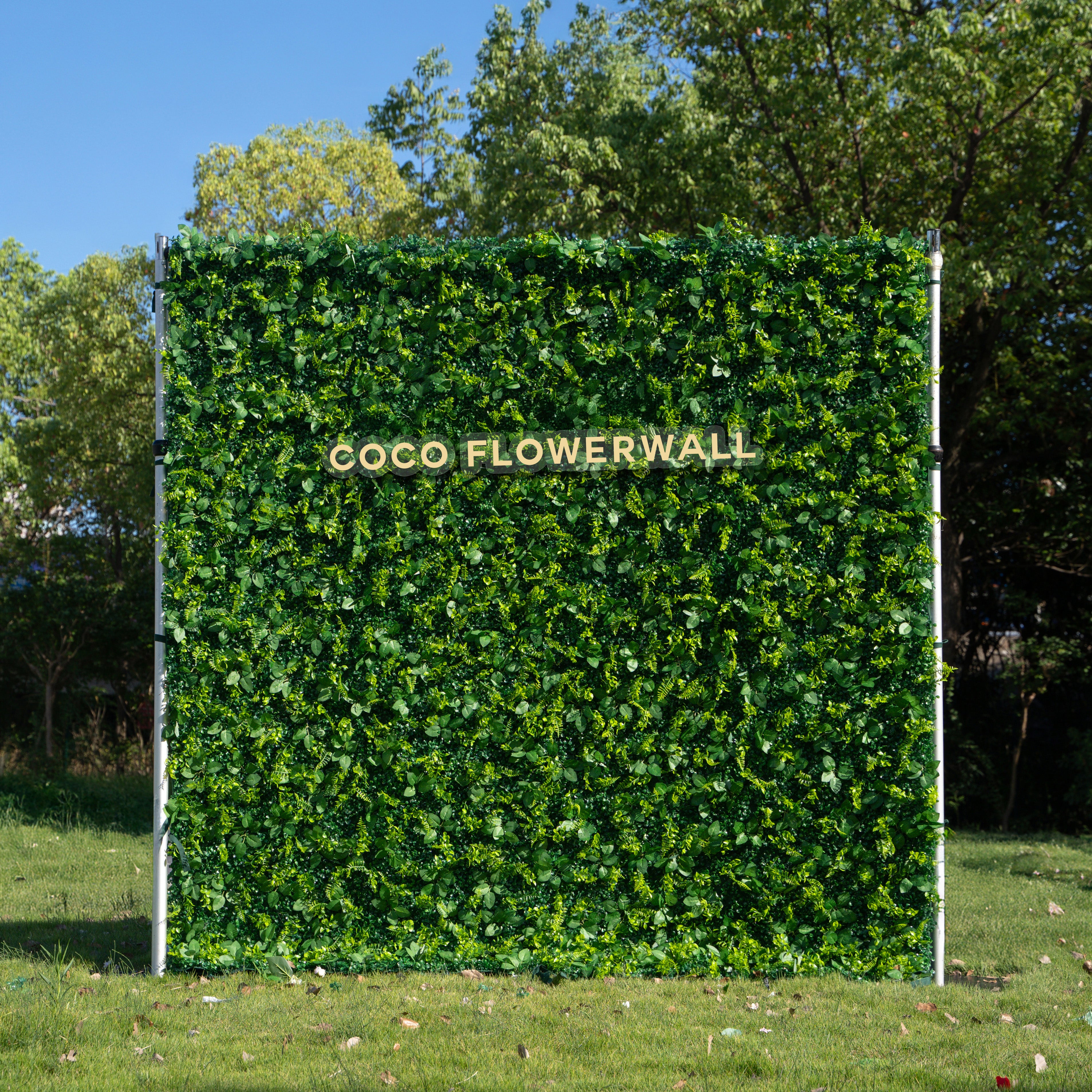 Park 2D Artificial Zip Up Curtain Flower Wall For Wedding & Home & Events Decoration(Ready to Ship 5-7 days! )
