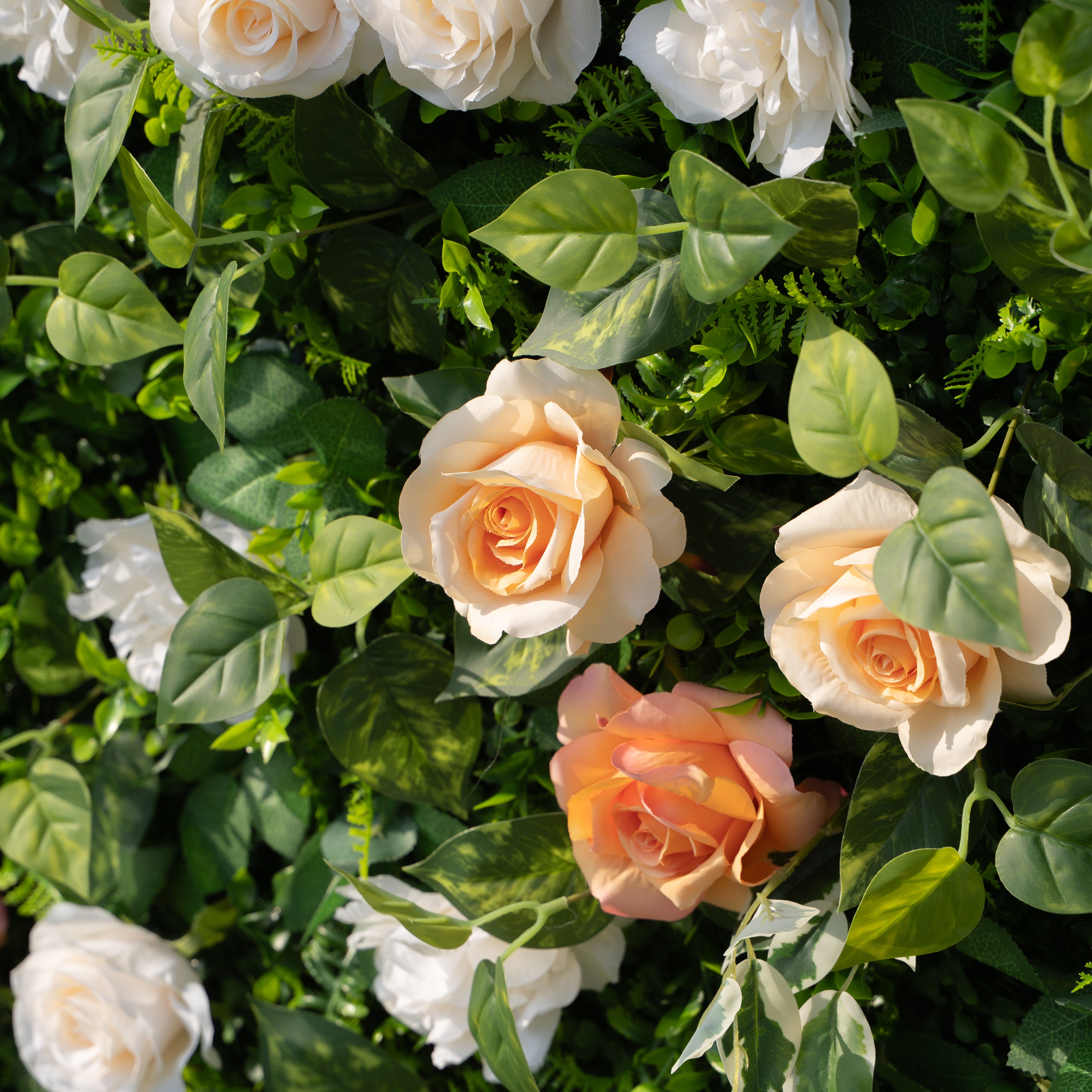 Sundale 2D Artificial Flower Wall – Zip-Up Curtain, Ideal for Weddings, Parties & Seasonal Events!