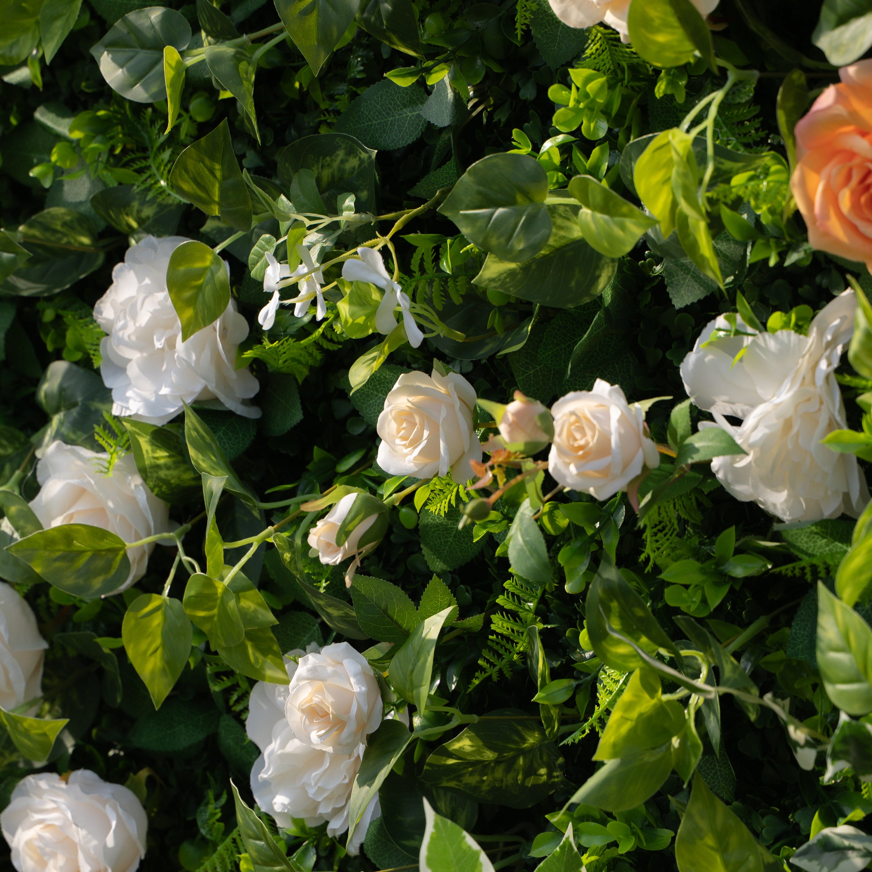 Sundale 2D Artificial Flower Wall – Zip-Up Curtain, Ideal for Weddings, Parties & Seasonal Events!