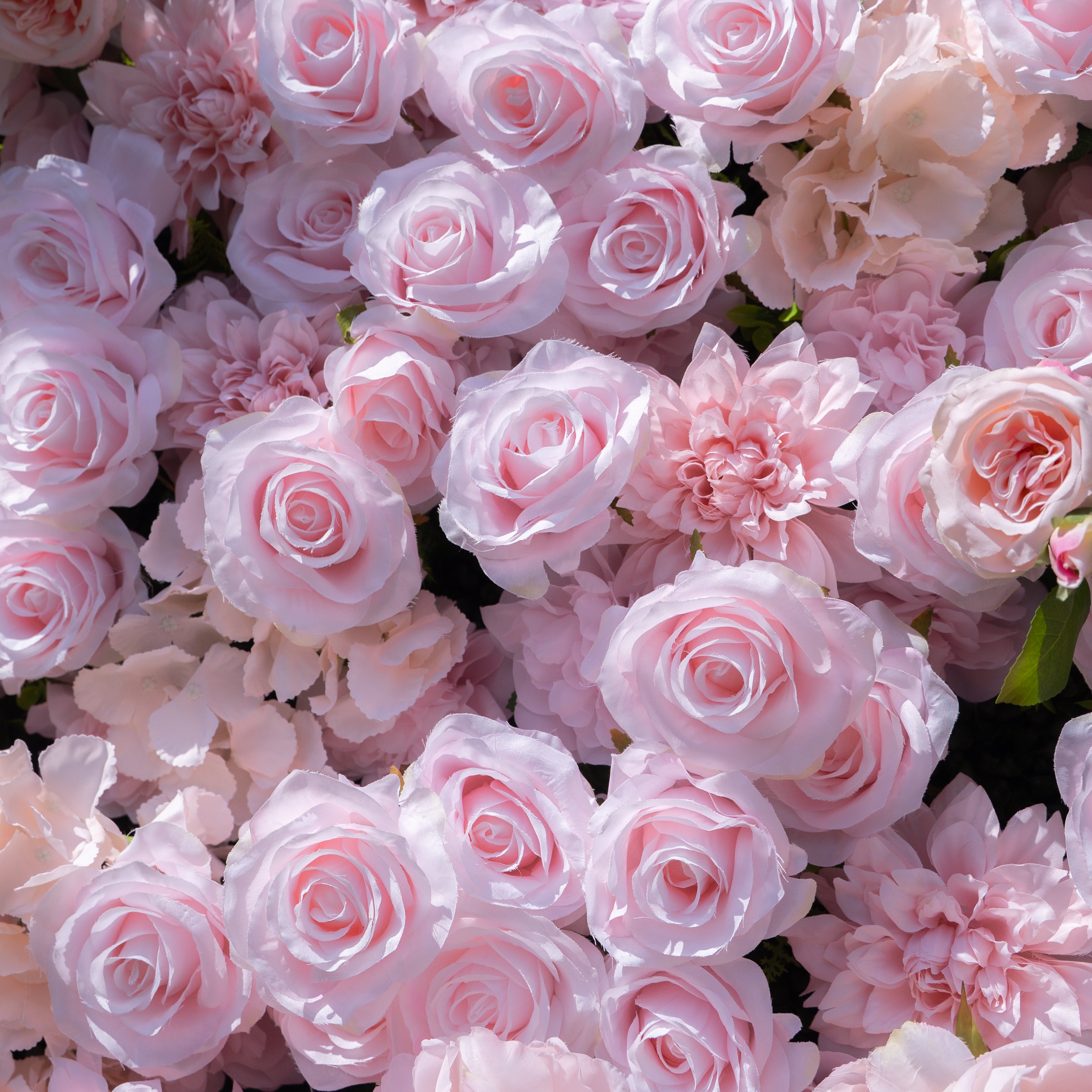 Sweety 5D Fabric Artificial Flower Wall Curtain ldeal for Weddings, Proposals, and Romantic Events