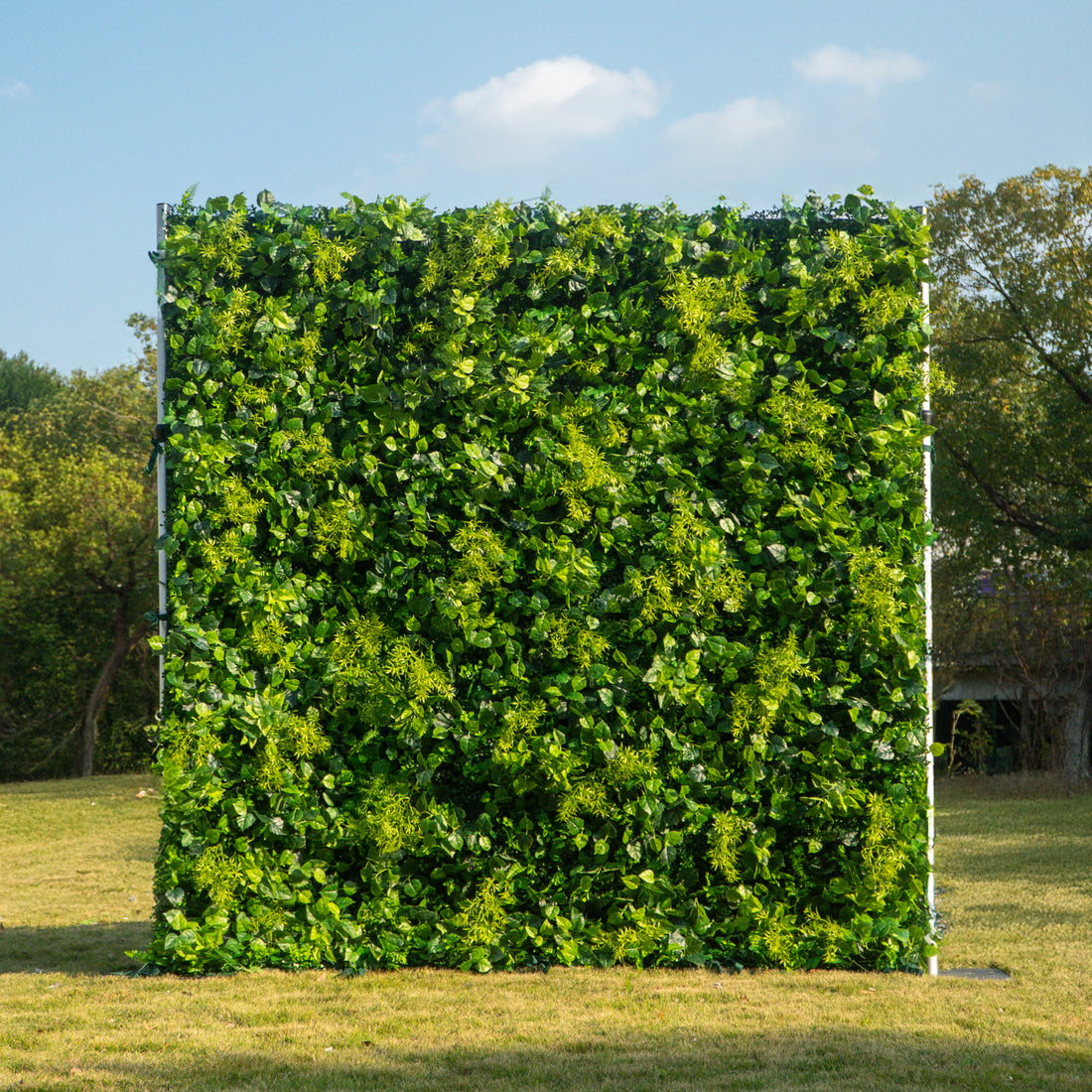 Greenery: 3D Flower Wall Fabric Artificial Zip Up Curtain Flower Wall For Wedding and Events Decoration(3-5 Days Delivered)