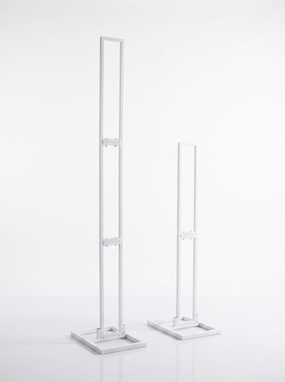 KT Backdrop Display Stand Set | 5.9 ft &amp; 3.9 ft(Fits 5.9–7.2 ft Floral Stands)