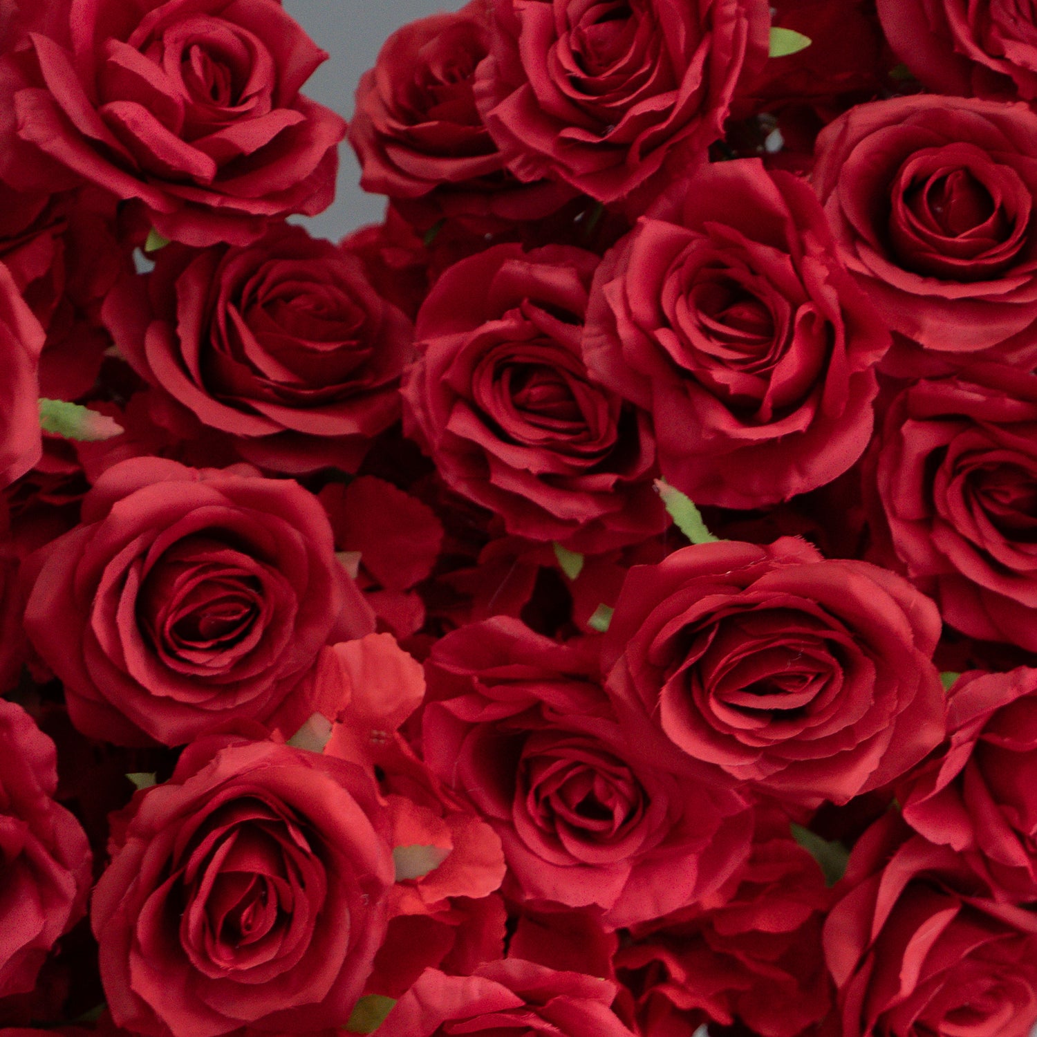 Adore Heart-Shaped Red Silk Rose Flower Arch Floral Arrangement for Romantic Weddings
