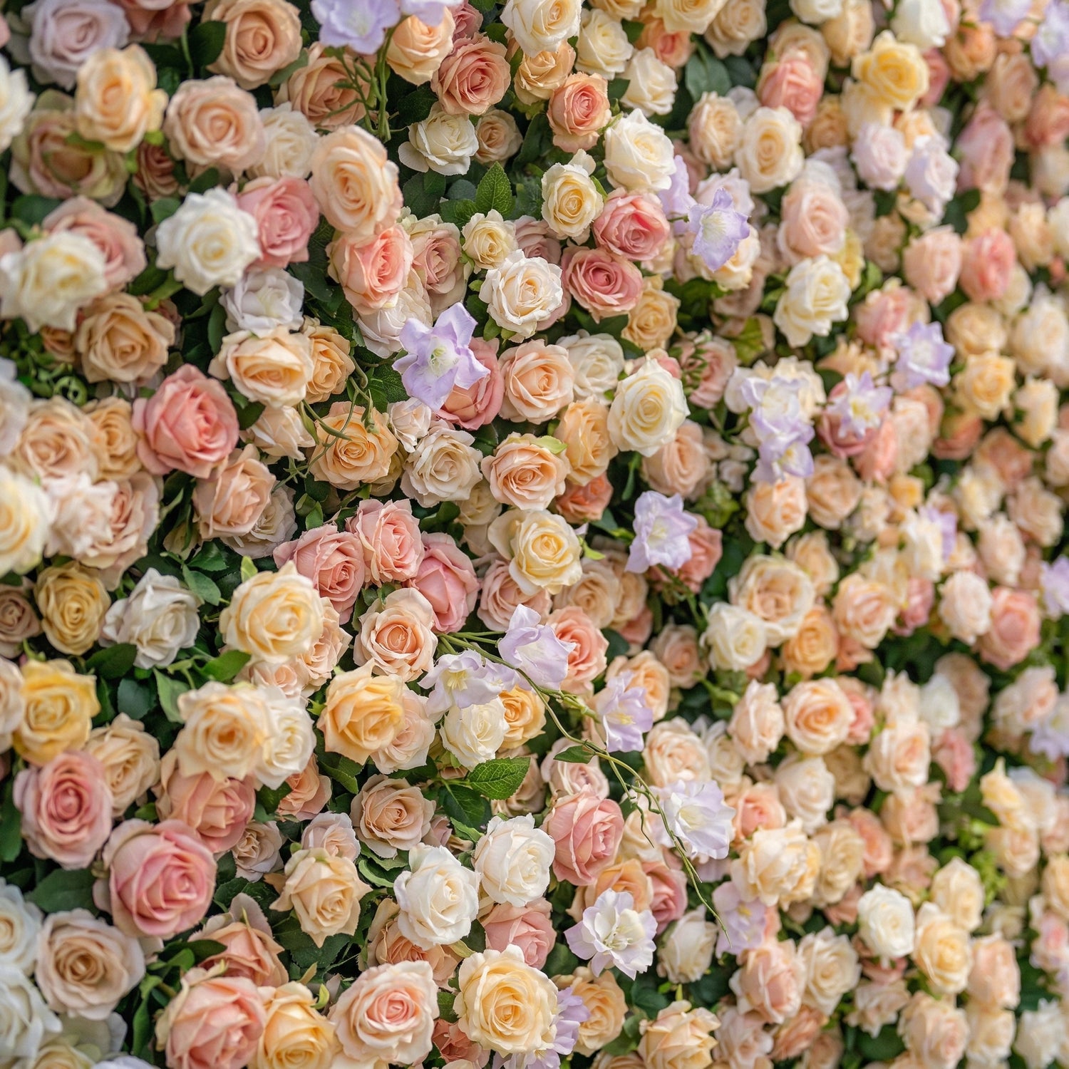 Jasmenia 4D Flower Wall Fabric Artificial Zip Up Curtain Flower Wall For Wedding and Events Decoration
