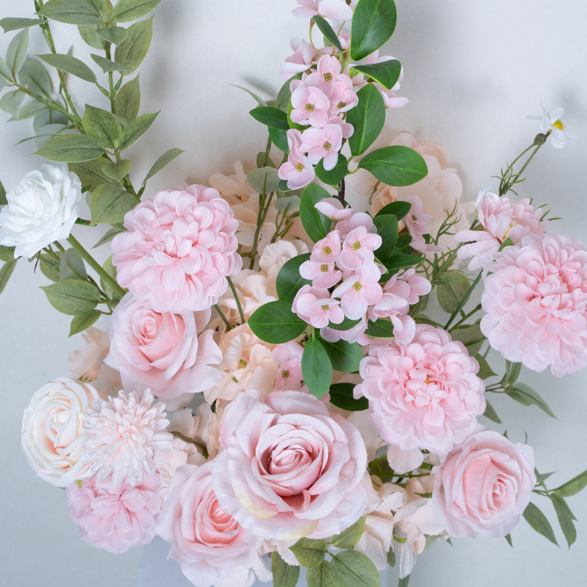 Lisette-Pink-Rose Wedding Aisle Flowers,Aisle Flowers for Wedding Ceremony