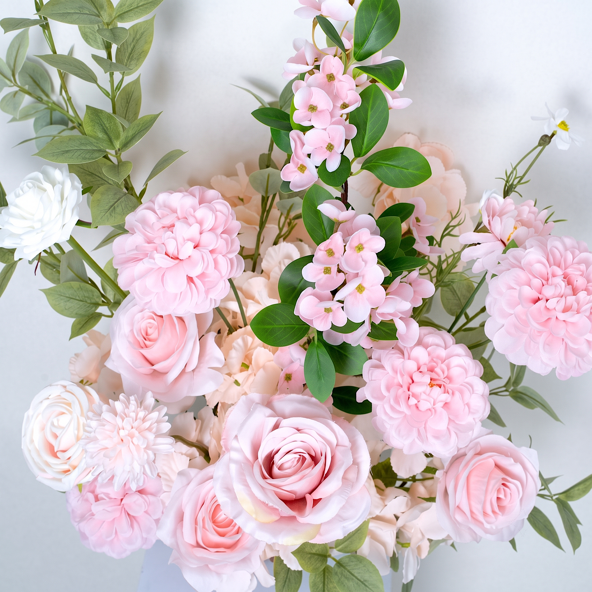 Lisette-Pink-Rose Wedding Aisle Flowers,Aisle Flowers for Wedding Ceremony