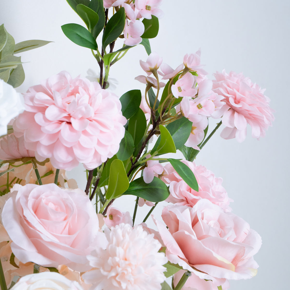 Lisette-Pink-Rose Wedding Aisle Flowers,Aisle Flowers for Wedding Ceremony