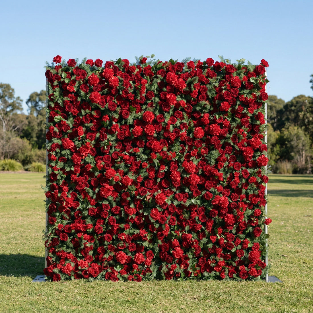 Petalia 3D Fabric Artificial Zip Up Curtain Flower Wall For Wedding and Events Decoration