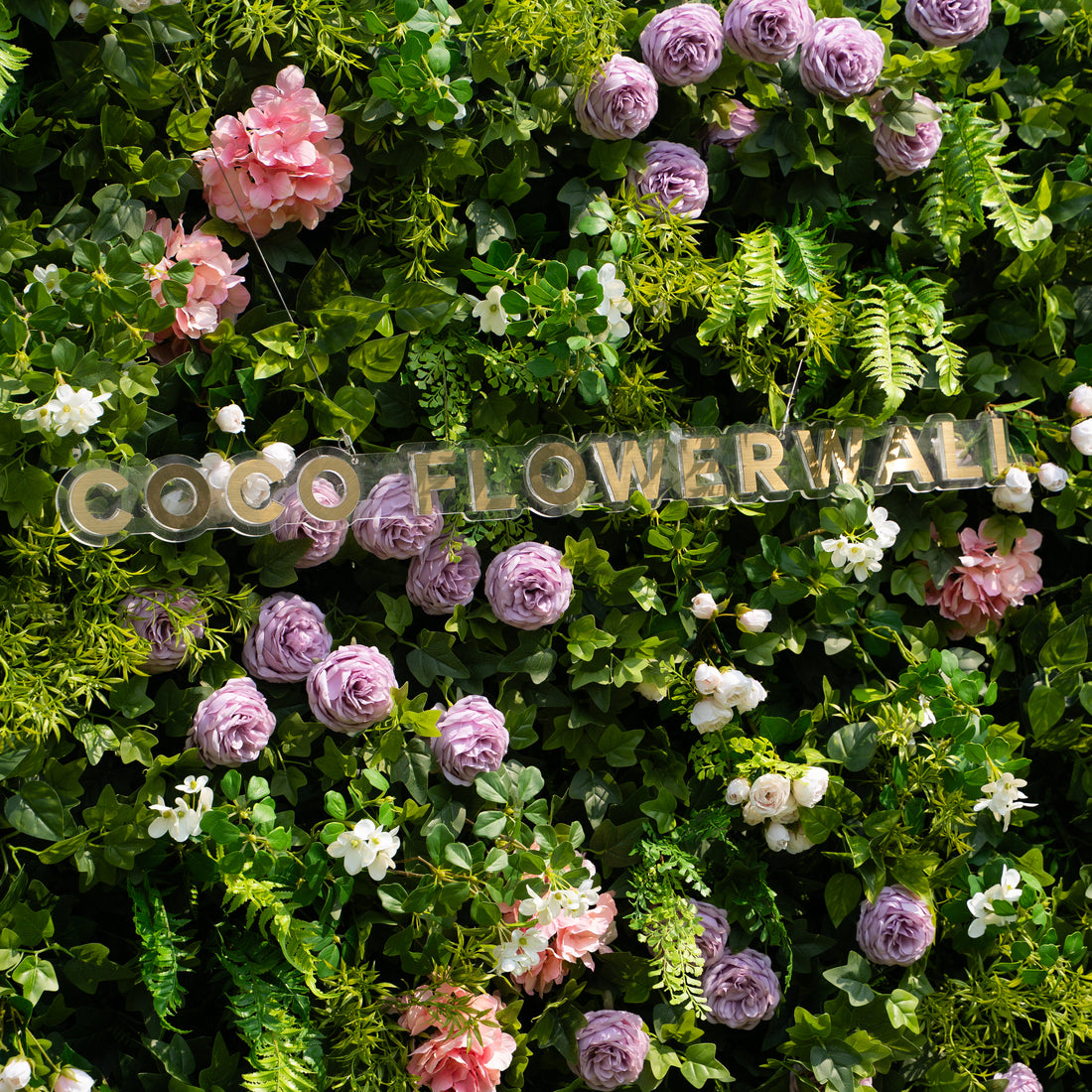 SanAntonio 5D Luxury Fabric Artificial Zip Up Curtain Flower Wall For Event