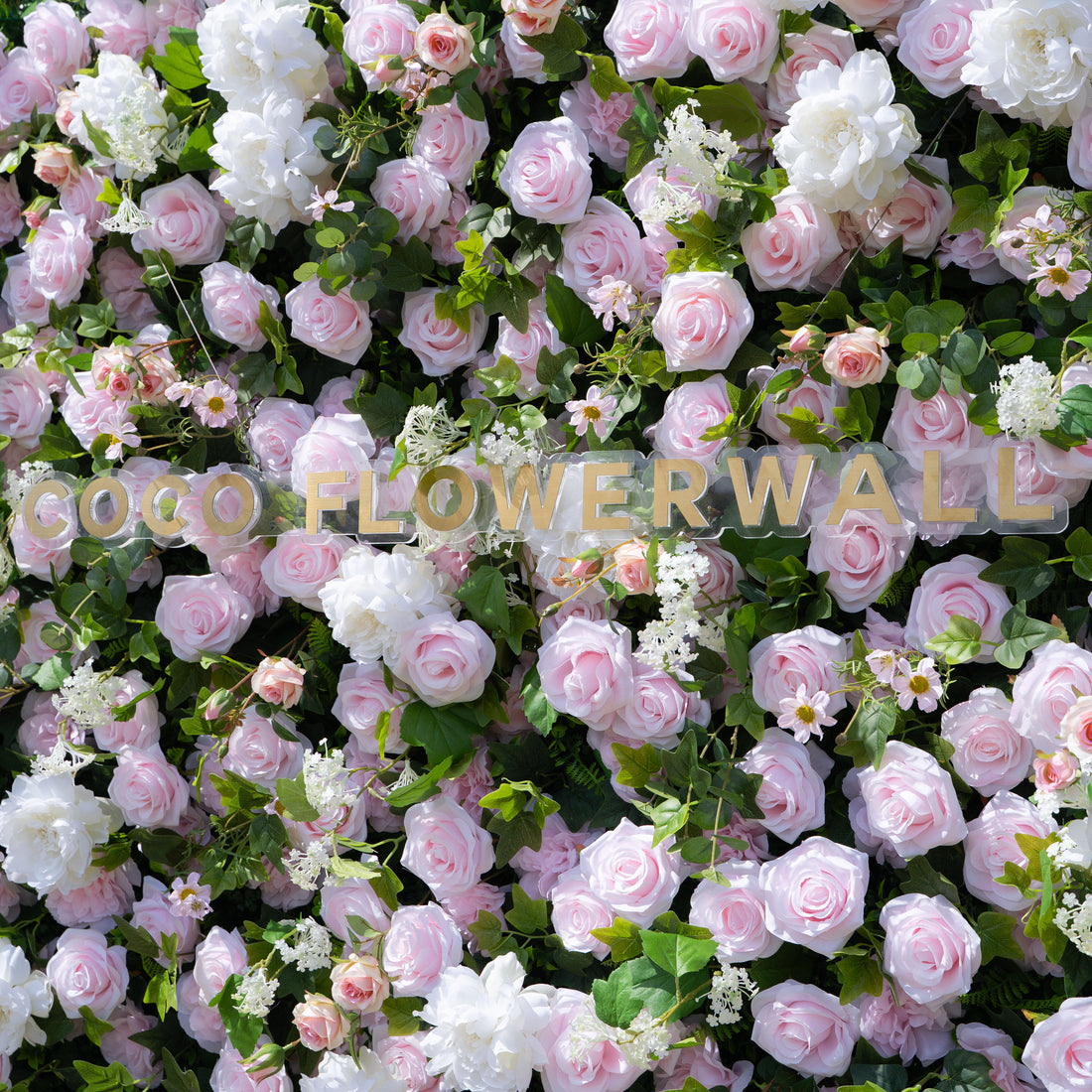Chico 3D Fabric Artificial Zip Up Curtain Flower Wall For Wedding and Events Decoration