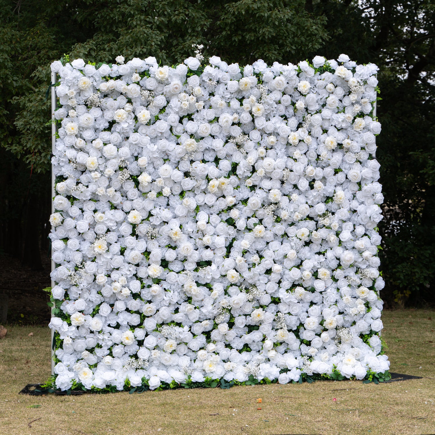 Coco 3D Fabric Artificial Zip Up Curtain Flower Wall For Wedding and Events Decoration