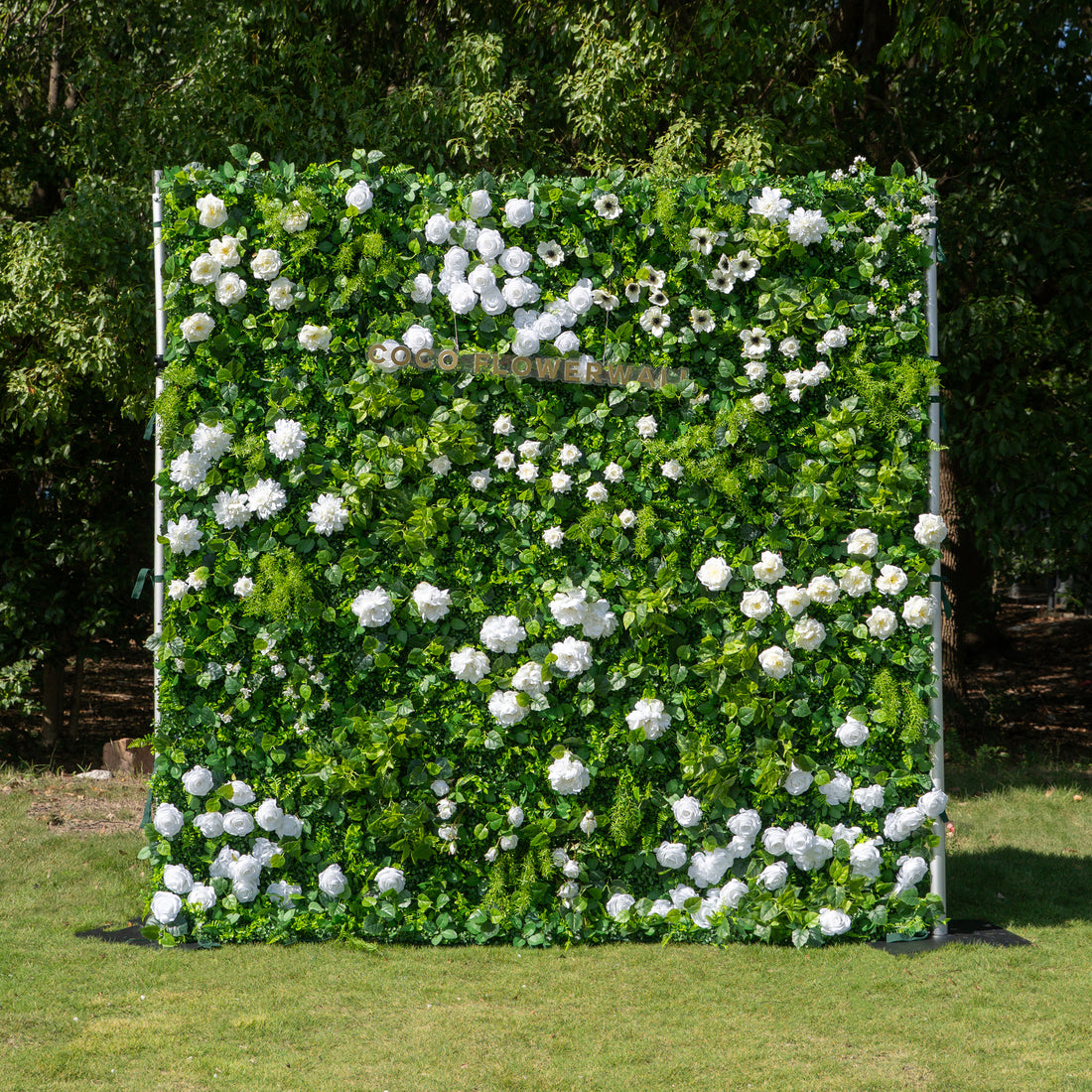 Cornell 2D Artificial Zip Up Curtain Flower Wall For Wedding &amp; Home &amp; Events Decoration