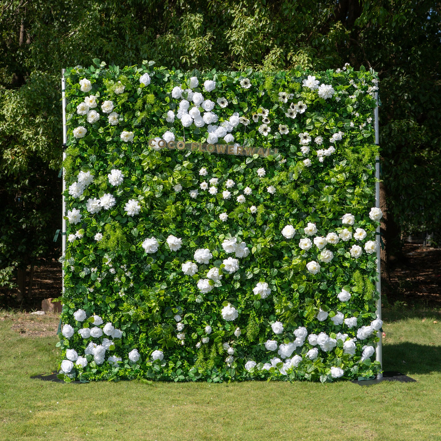 Cornell 2D Artificial Zip Up Curtain Flower Wall For Wedding &amp; Home &amp; Events Decoration