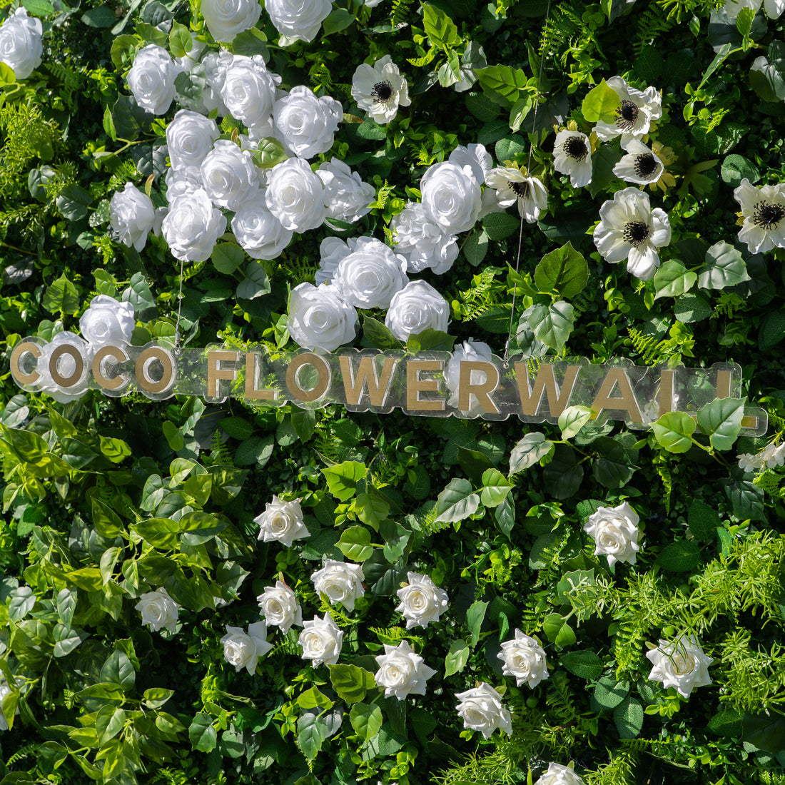 Cornell 2D Artificial Zip Up Curtain Flower Wall For Wedding &amp; Home &amp; Events Decoration
