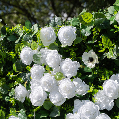 Cornell 2D Artificial Zip Up Curtain Flower Wall For Wedding &amp; Home &amp; Events Decoration