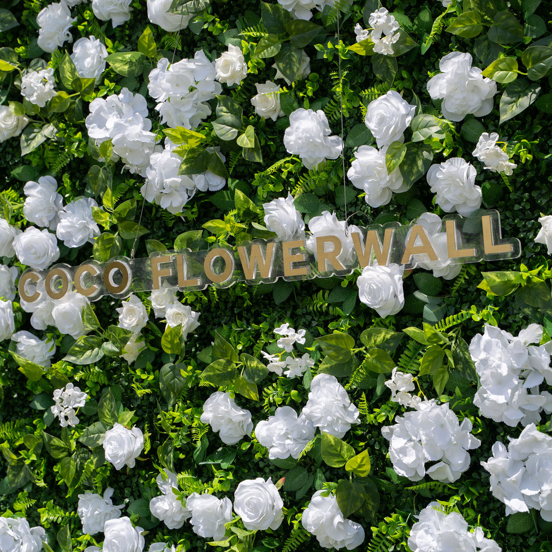 Harvard  2D Artificial Zip Up Curtain Flower Wall For Event