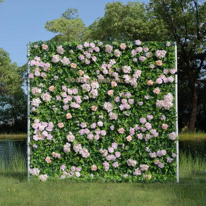 Lake 2D Artificial Zip Up Curtain Flower Wall For Wedding &amp; Home &amp; Events Decoration（Only 30 available！)