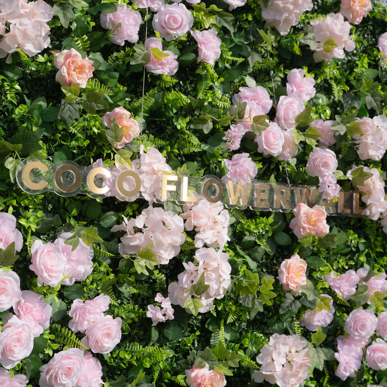 Lake 2D Artificial Zip Up Curtain Flower Wall For Wedding &amp; Home &amp; Events Decoration（Only 30 available！)