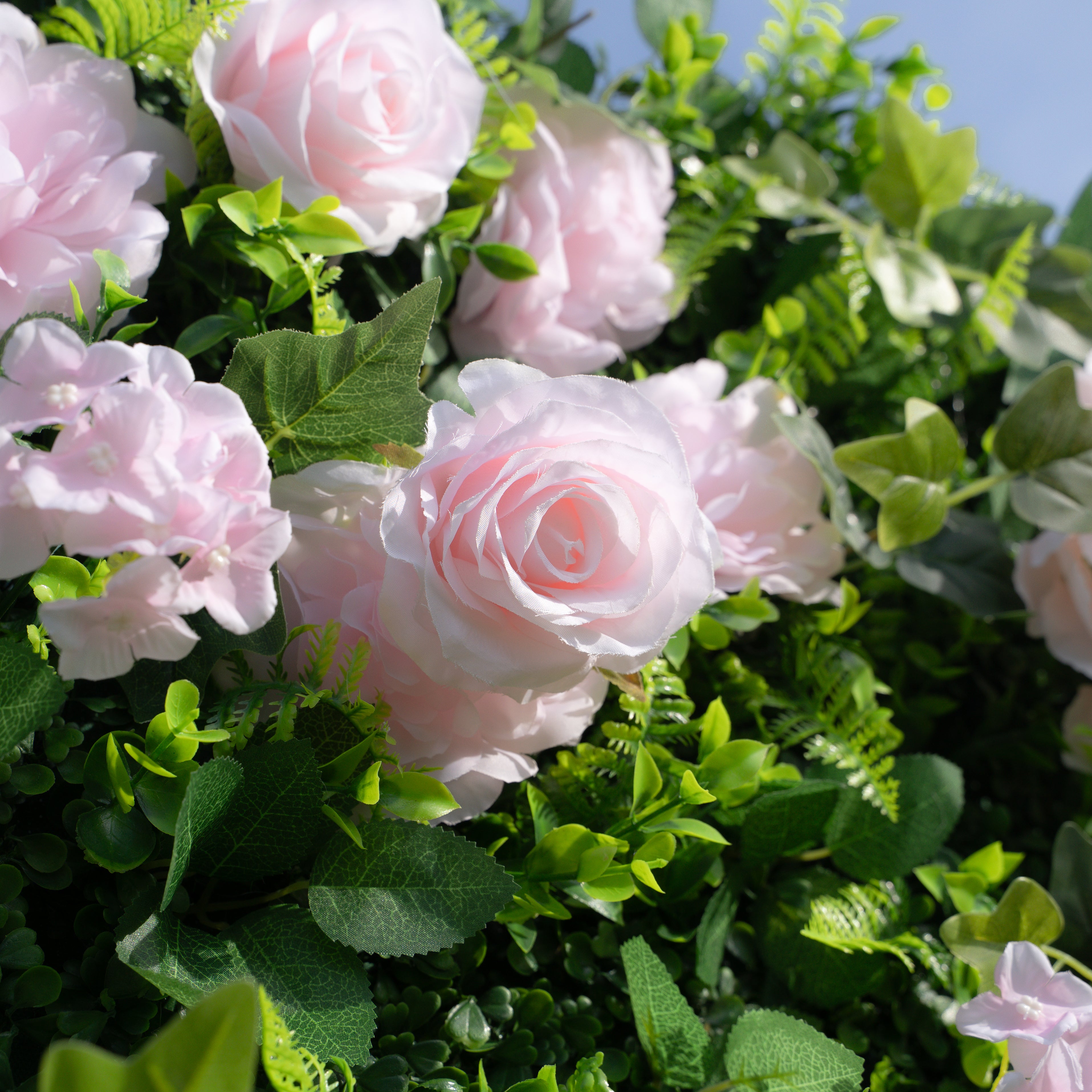 Lake 2D Artificial Zip Up Curtain Flower Wall For Wedding &amp; Home &amp; Events Decoration（Only 30 available！)