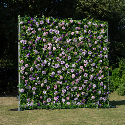 Linden 2D Artificial Flower Wall – Easy Zip-Up Installation, Perfect for Christmas &amp; New Year Events!