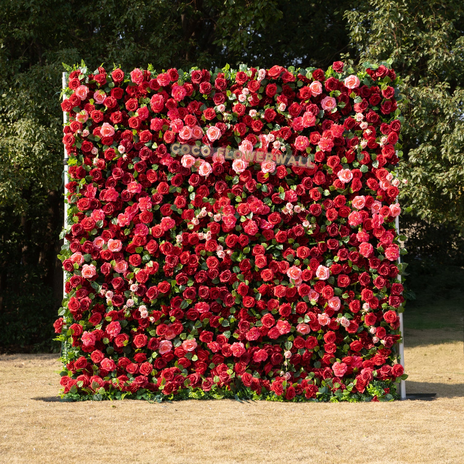 Marina 3D Floral Wall Backdrop Perfect for Valentine’s Day, Weddings &amp; Events