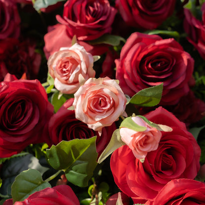 Marina 3D Floral Wall Backdrop Perfect for Valentine’s Day, Weddings &amp; Events