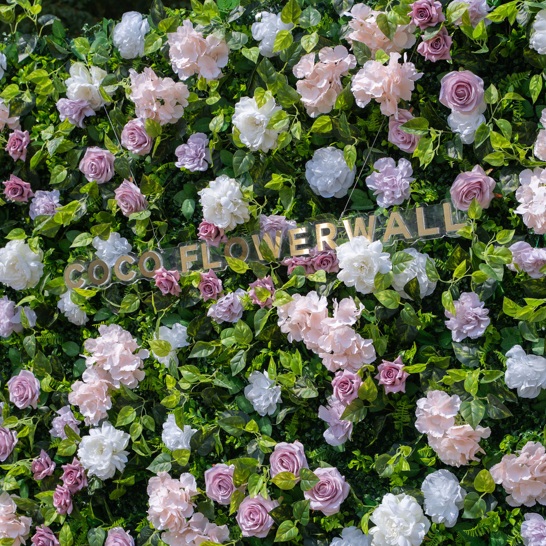 Memphis  2D Artificial Zip Up Curtain Flower Wall For Wedding &amp; Home &amp; Events Decoration