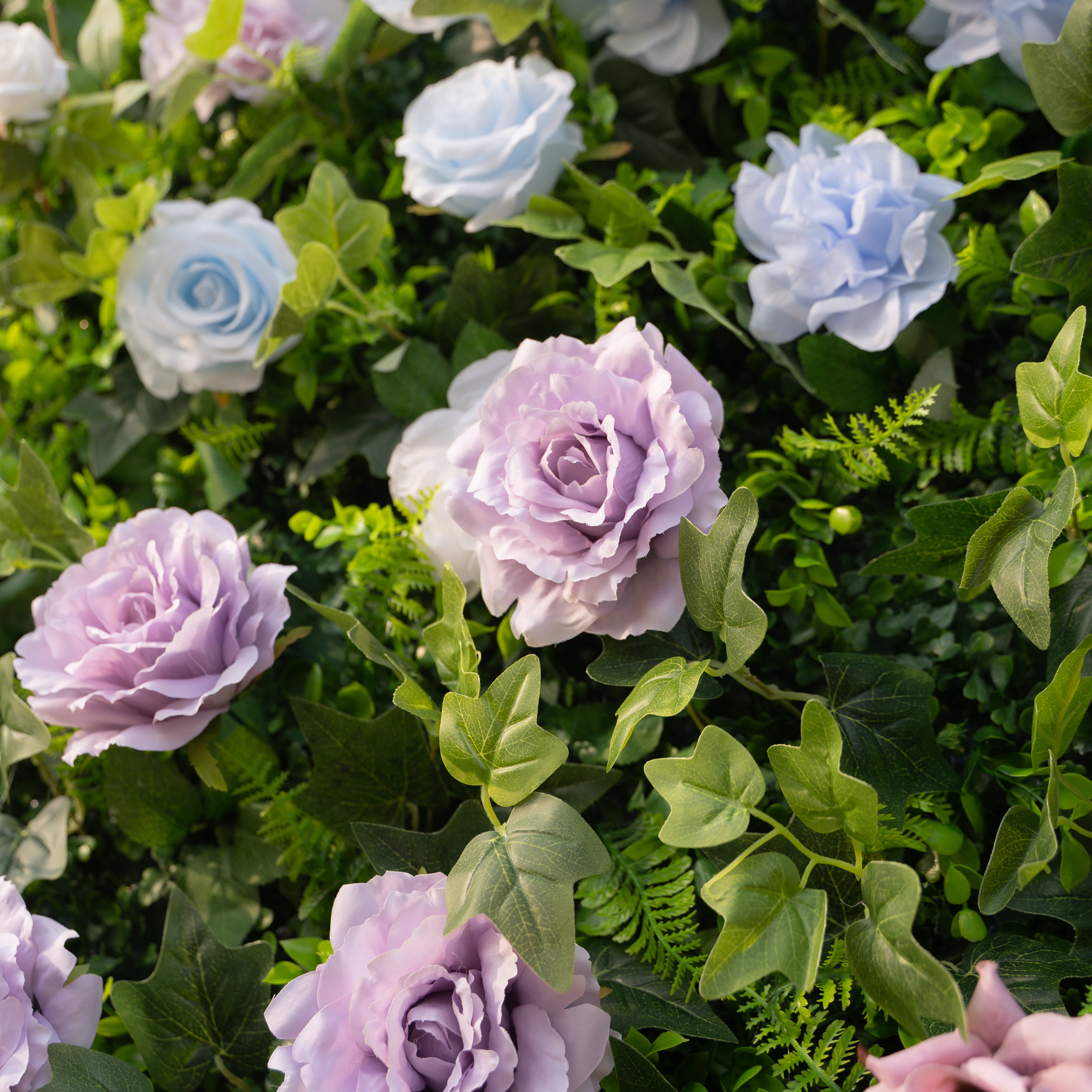 Monroe 2D Artificial Flower Wall Backdrop Reusable Floral Panel for Valentine’s Day, Mother’s Day &amp; Parties(Ready to Ship 5 days! )