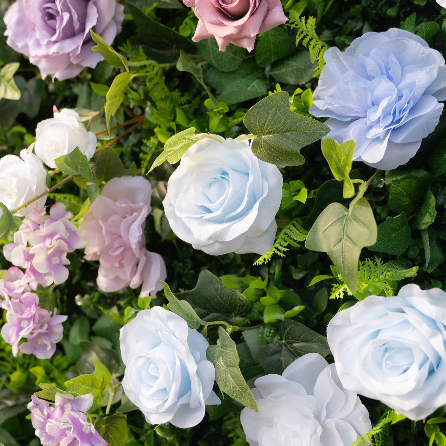 Monroe 2D Artificial Flower Wall Backdrop Reusable Floral Panel for Valentine’s Day, Mother’s Day &amp; Parties(Ready to Ship 5 days! )