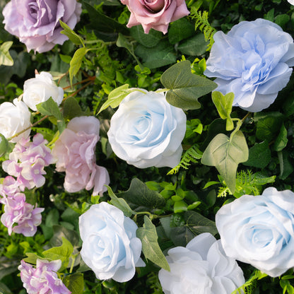 Monroe 2D Artificial Flower Wall Backdrop Reusable Floral Panel for Valentine’s Day, Mother’s Day &amp; Parties(Ready to Ship 5 days! )