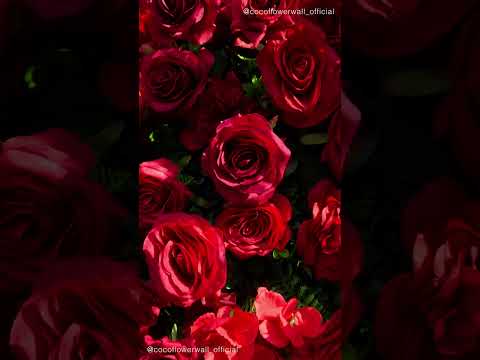 Mira 3D Fabric Artificial Zip Up Curtain Flower Wall For Wedding and Events Decoration