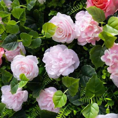 Salinas 3D Fabric Artificial Zip Up Curtain Flower Wall For Wedding and Events Decoration