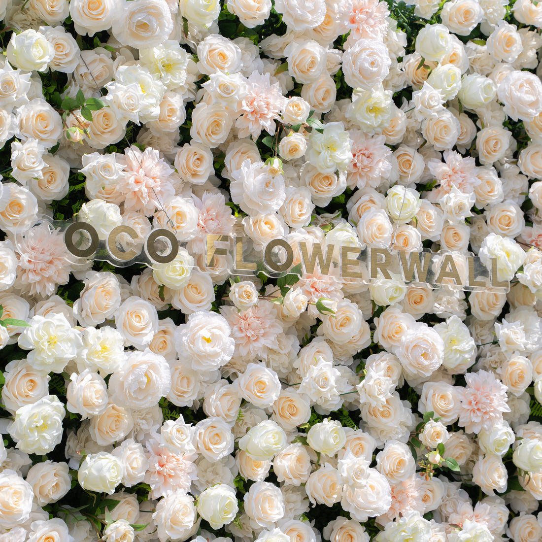 Solana 5D Fabric Artificial Zip Up Curtain Flower Wall For Wedding and Events Decoration