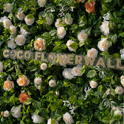 Sundale 2D Artificial Flower Wall – Zip-Up Curtain, Ideal for Weddings, Parties &amp; Seasonal Events!