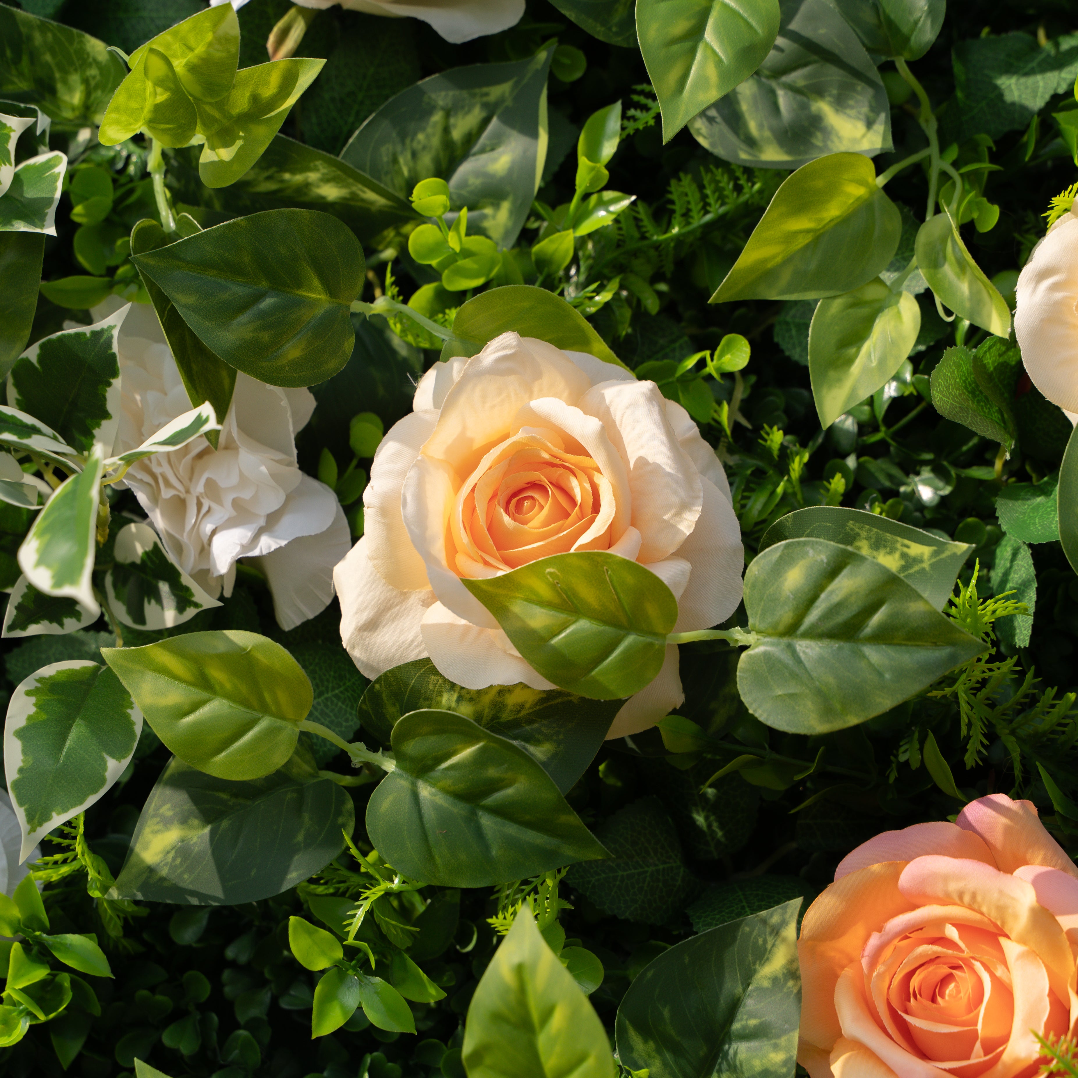 Sundale 2D Artificial Flower Wall – Zip-Up Curtain, Ideal for Weddings, Parties &amp; Seasonal Events!