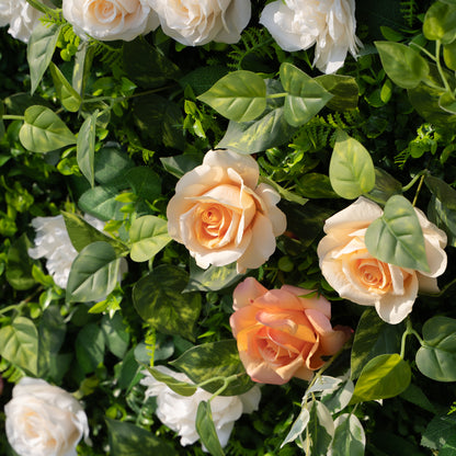 Sundale 2D Artificial Flower Wall – Zip-Up Curtain, Ideal for Weddings, Parties &amp; Seasonal Events!