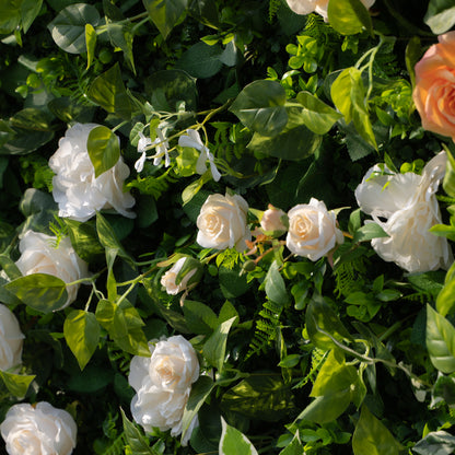 Sundale 2D Artificial Flower Wall – Zip-Up Curtain, Ideal for Weddings, Parties &amp; Seasonal Events!